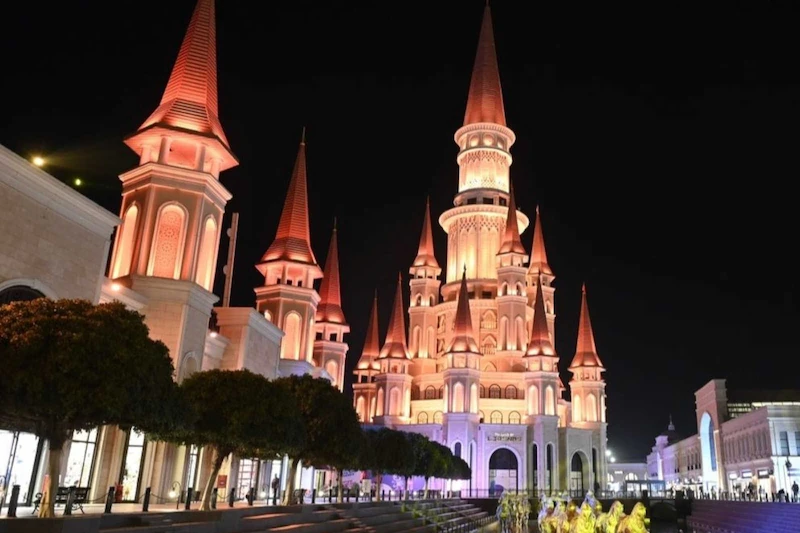 Turkish landmarks light up in orange to support children suffering from leukemia